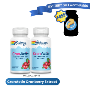 [TP] SOLARAY CRANACTIN AF EXTRACT TWIN PACK-MAL20013644T  (Free Supplement Gift)